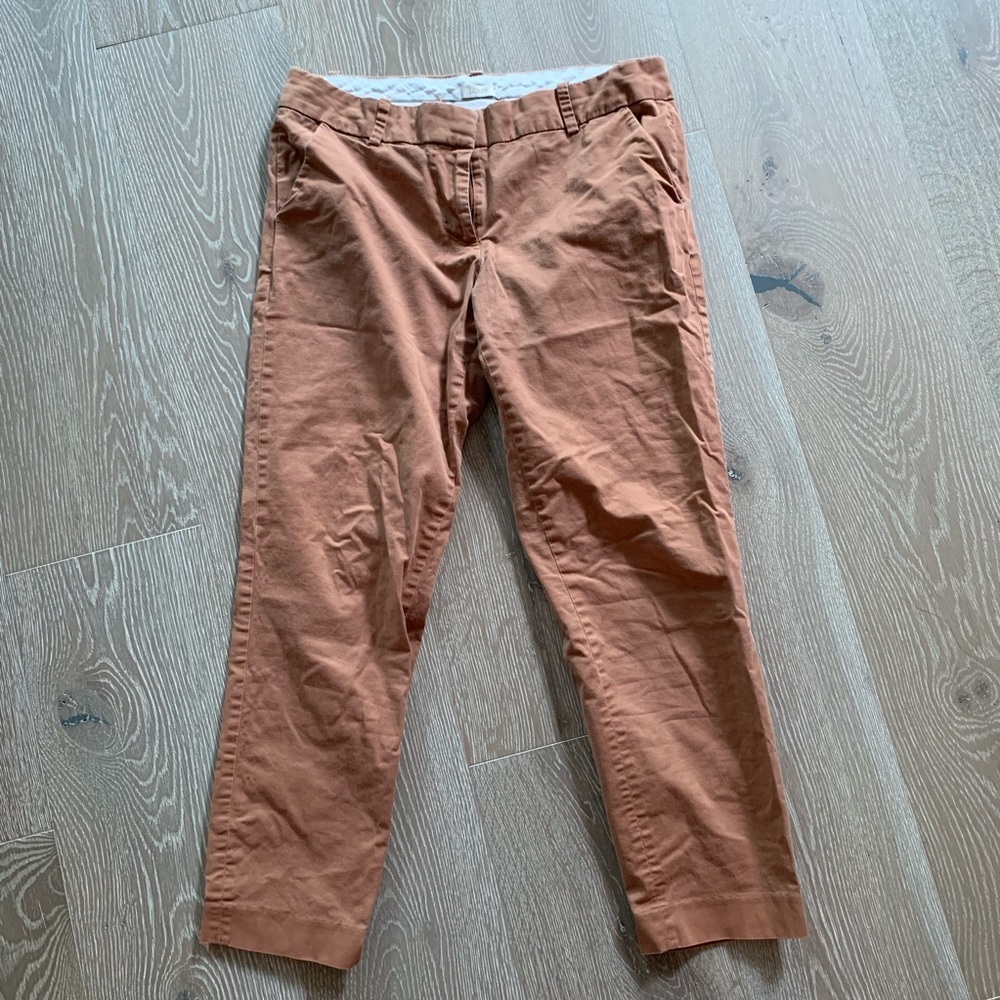 J. Crew Cropped Khaki Pant